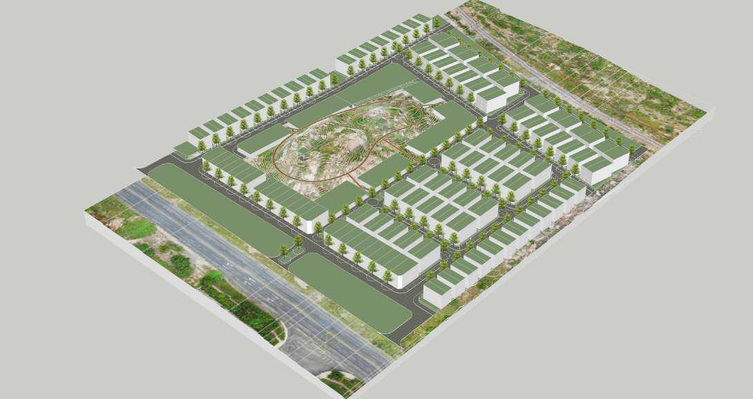 Mô hình quy hoạch Vani Villas