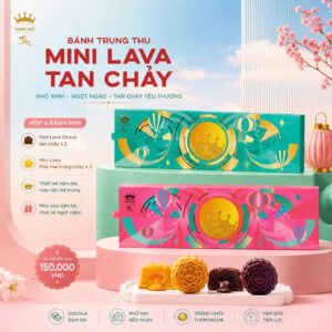 HỘP MINI LAVA TAN CHẢY 4 BÁNH