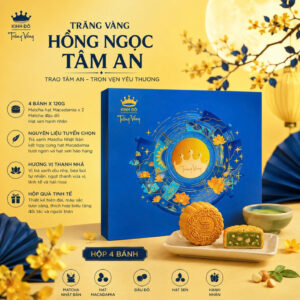 TRĂNG VÀNG HỒNG NGỌC TÂM AN XANH